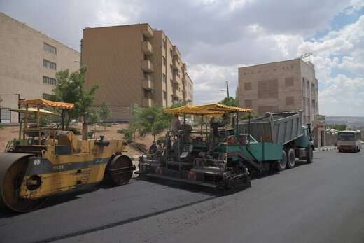 آسفالت ریزی بیش از پنج هزار و 400 تنی معابر تبریز طی هفته گذشته