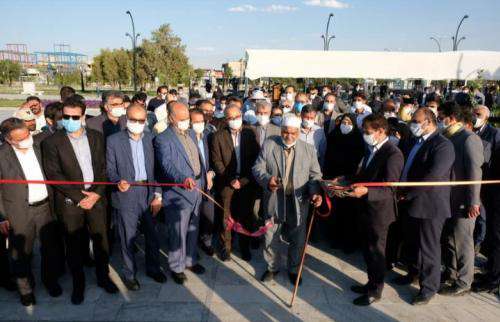 افتتاح فاز سوم ساماندهی جلوخان آرامگاه فردوسی وآغاز احداث مسیر دسترسی  ...