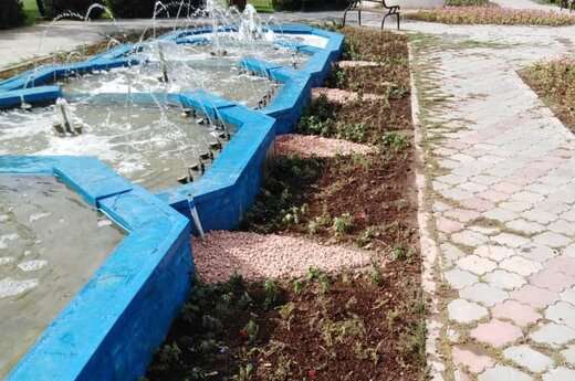 آغاز طرح رنگ آمیزی آبنماهای سطح حوزه شهرداری منطقه ۱