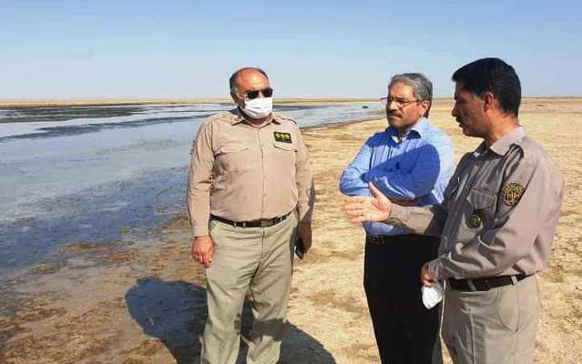 بازدید معاون سازمان حفاظت محیط زیست از تالاب بین المللی گاوخونی