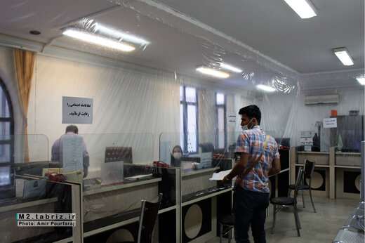نصب نایلکس ها محفاظتی برای پیشگیری از انتشار بیماری کرونا