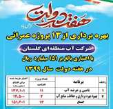 افتتاح 13 پروژه آبی استان گلستان در هفته دولت