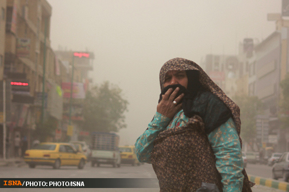 طوفان گردو خاک در راه زابل
