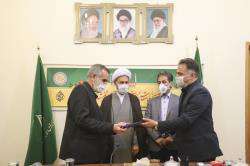 ​عقد تفاهم همکاری مشترک فرهنگی میان شهرداری شیراز و نهاد نماینده ولی فقیه در فارس