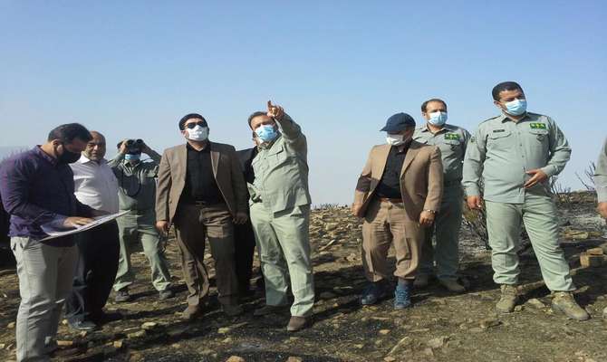 دادستان قزوین به آتش سوزی ۸۰۰ هکتاری منطقه لات الموت غربی ورود پیدا کرد