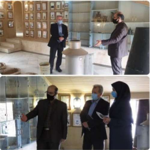 بازدید مدیر کل دفتر روابط عمومی شرکت مدیریت منابع آب ایران...