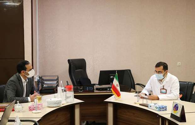 قدردانی رئیس سازمان نظام مهندسی ساختمان  از کادر درمانی بیمارستان افضلی پور