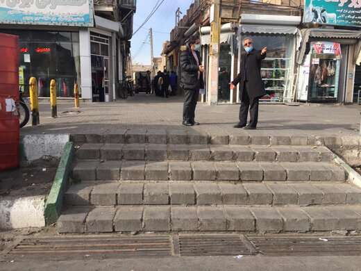 بازدید از مشکلات ترافیکی شهر در مناطق ۳ و ۸ تبریز
