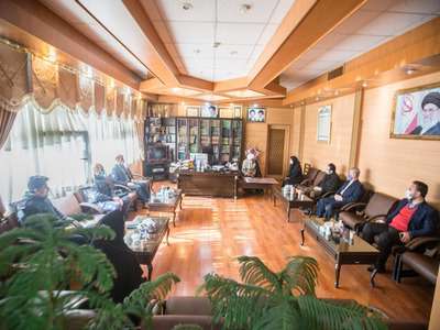 دیدار مدیران ترافیکی شهرداری قزوین با رئیس‌کل دادگستری