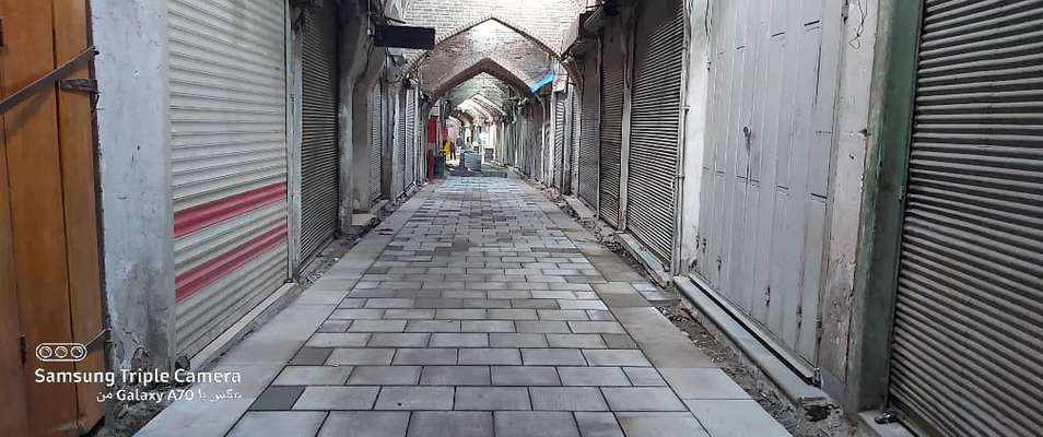 سنگفرش بازار سراجان طی روزهای آتی تکمیل میشود