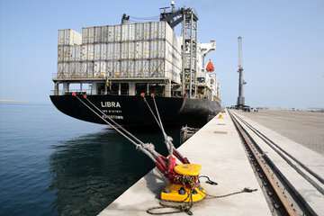 برقراری خط منظم کانتینری بین بندر چابهار و بنادر غرب هندوستان