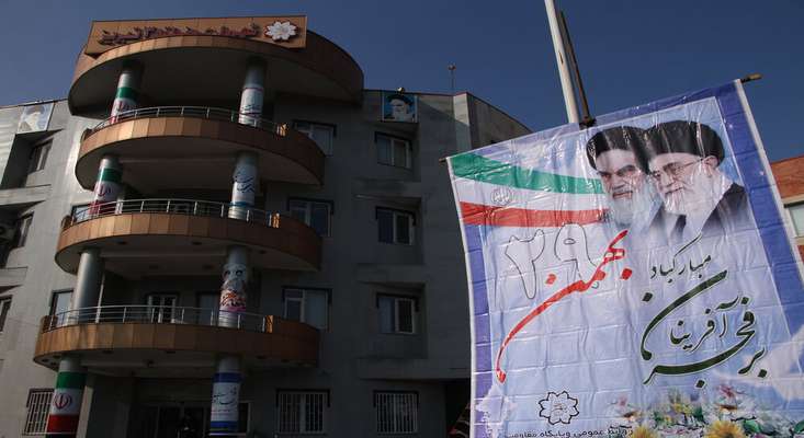 فضاسازی محیط شهری به مناسبت قیام ۲۹ بهمن تبریز