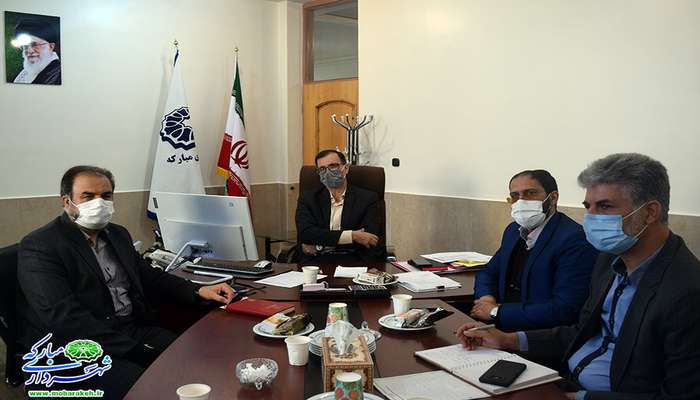 اولین جلسه ستاد هماهنگی خدمات سفر شهرداری مبارکه