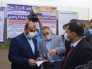 ساخت هشت هزار و ۲۰۰ واحد طرح نهضت ملی مسکن در گرگان آغاز شد