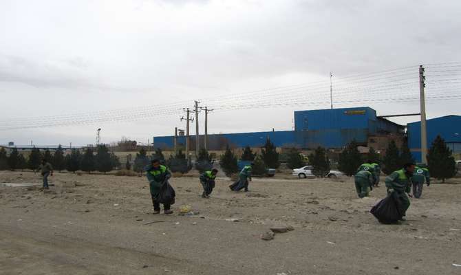 اجرای طرح استقبال از بهار طبیعت، مسئولیت اجتماعی، محیط زیست سالم در کوهپایه