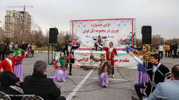 اولین جشنواره نوروزی در مجموعه تاریخی تفریحی ائل گولی تبریز آغاز شد