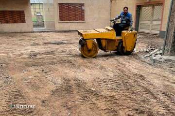 آماده سازی چهار محله برای انجام زیرسازی توسط شهرداری منطقه ۲ تبریز