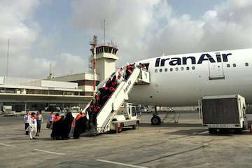 اعزام بیش از دو هزاز زائر خانه خدا از فرودگاه اهواز به سرزمین وحی
