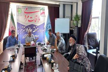 برگزاری ملاقات مردمی شهروندان با شهردار منطقه ۱۰ تبریز