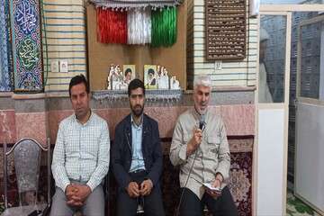 دیدار مردمی شهردار منطقه ۱۰ در مسجد امام حسن مجتبی(ع)