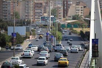 سطح حوزه شهرداری منطقه ۲ تبریز سیاه‌پوش شد