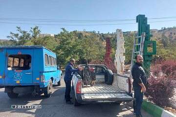 بهسازی المان‌های سرو جاده باسمنج