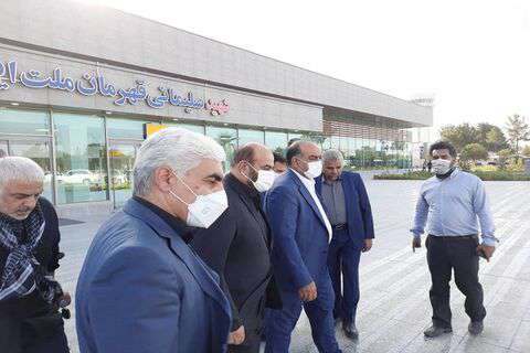 وزیر راه و شهرسازی وارد استان کرمان شد