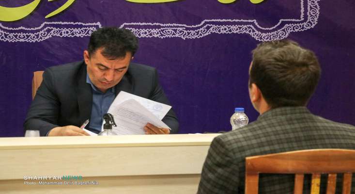 هجدهمین ملاقات مردمی شهردار تبریز برگزار شد