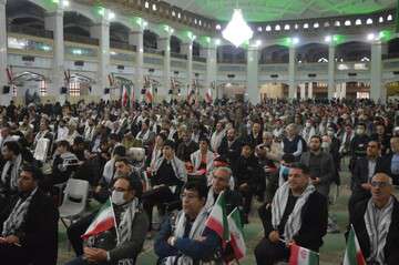 همایش اقتدار بسیجیان تبریز در مصلی