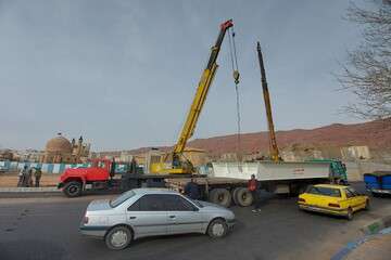 آغاز عرشه‌گذاری روگذر ضلع شمالی میدان شهید فهمیده