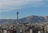 بهبود کیفیت هوای تهران با وزش باد در روز شنبه