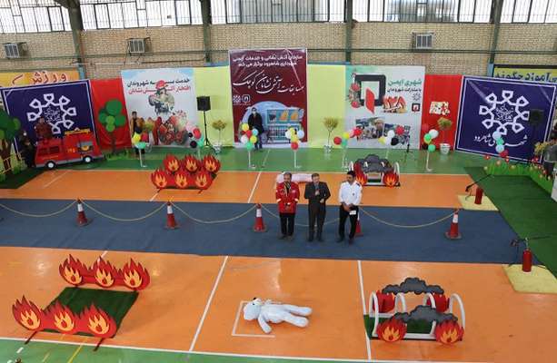 آموزش ایمنی و آتش نشانی به کودکان به منظور پیشگیری از حوادث