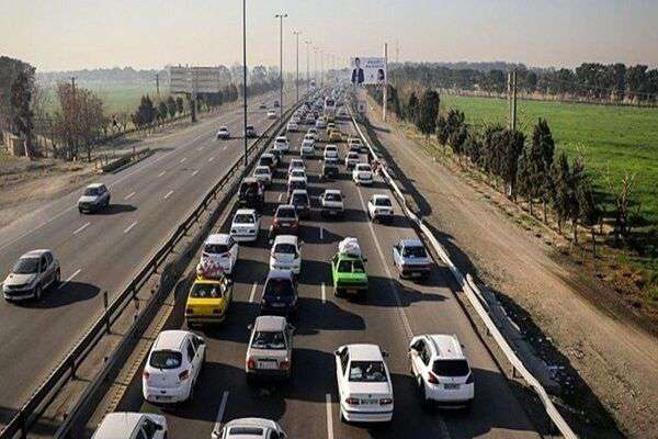 ترافیک سنگین در محور شهریار-تهران