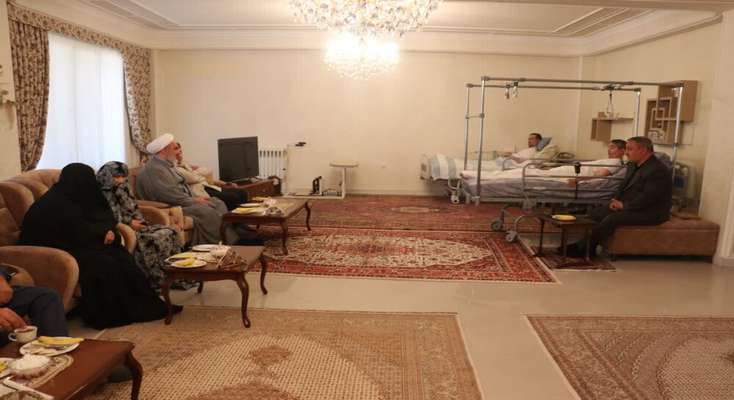 دیدار شهردار تبریز با «امیر و رحیم اسدی اصل» از جانبازان سرافزار هشت سال دفاع مقدس