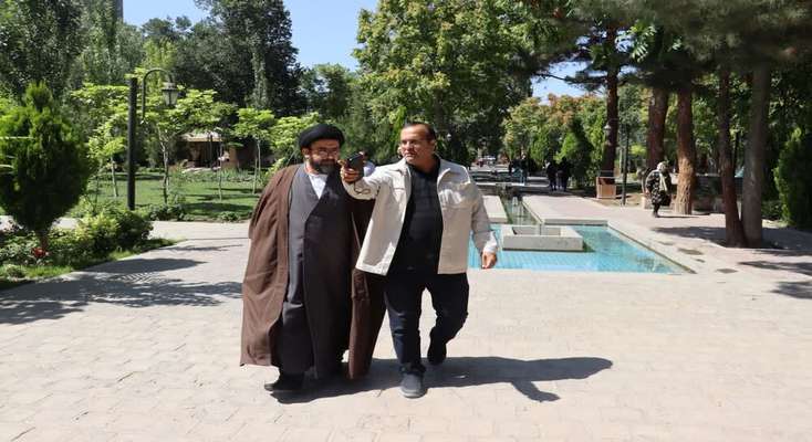 بازدید رئیس کمیسیون سرمایه‌گذاری و گردشگری شورای اسلامی شهر از پروژه‌های عمرانی غرب و شمالغرب تبریز