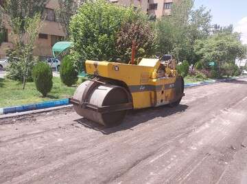 زیرسازی باندکندرو جاده ائل گلی توسط شهرداری منطقه ۲ تبریز