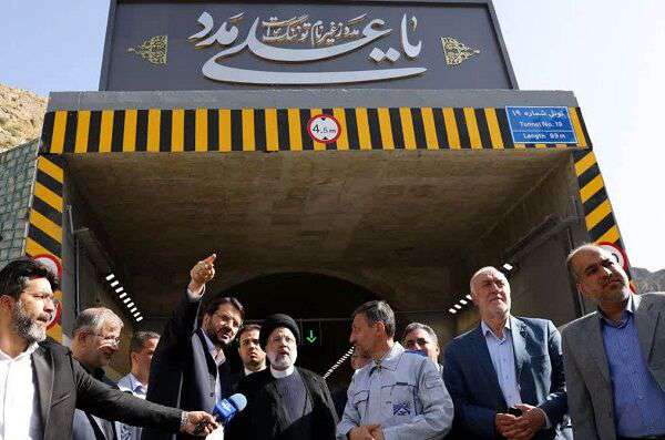 مسیر رفت منطقه ۲ آزادراه تهران-شمال افتتاح شد