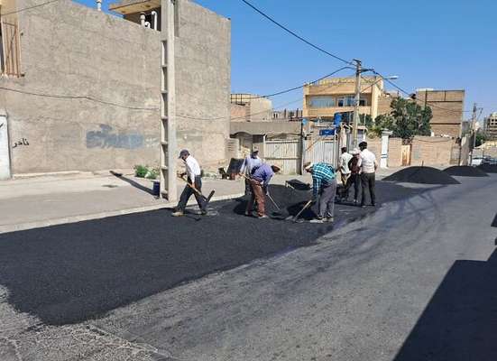 آسفالت‌ریزی ۱۳ هزار و ۶۵۷ تنی شهرداری تبریز طی هفته گذشته