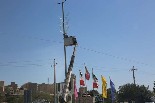 ارتقای کیفیت منظر شبانه شهری در جنوب غرب تبریز