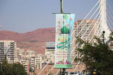 فضاسازی سطح حوزه شهرداری منطقه ۲ تبریز به مناسبت هفته وحدت