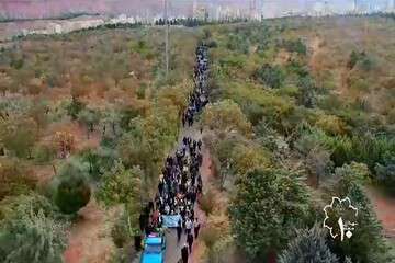 همایش پیاده‌روی خانوادگی به مناسبت هفته وحدت در پارک جنگلی ارم برگزار شد