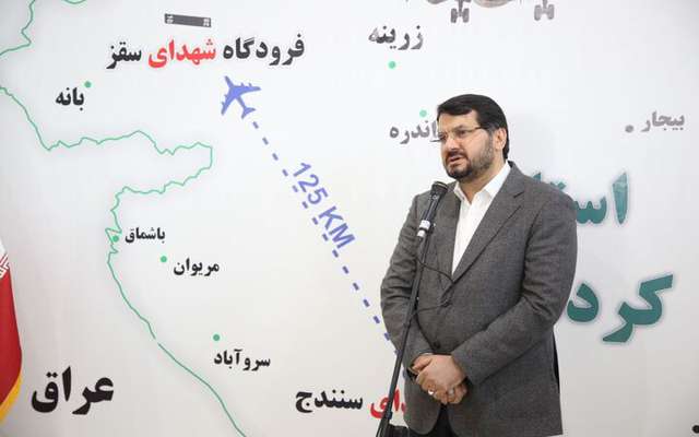 برقراری هفته‌ای یک پرواز از تهران به سقز