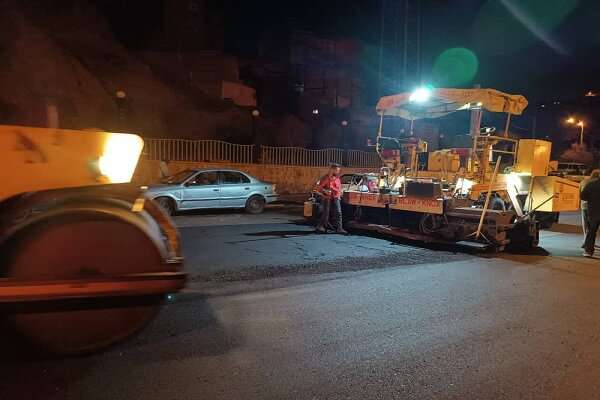 آسفالت‌ریزی پنج هزار و ۷۵۷ تنی شهرداری تبریز طی هفته گذشته