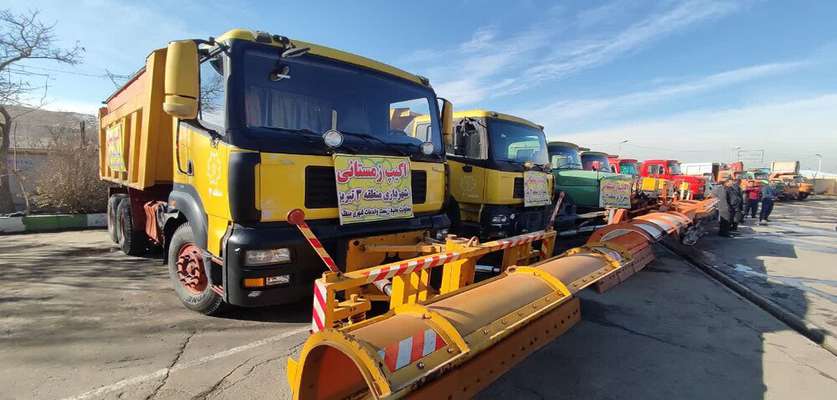 بهبود ظرفیت‌ها و تجهیزات شهرداری تبریز برای مواقع بارندگی