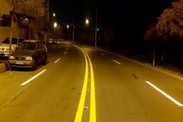 ایمن‌سازی معابر منطقه ۱۰ تبریز با اجرای ۱۰۵ هزار متر خط‌کشی ترافیکی