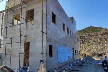 عملیات تکمیلی سالن ورزشی چاوان در مرحله زیرسازی جایگاه تماشاگران
