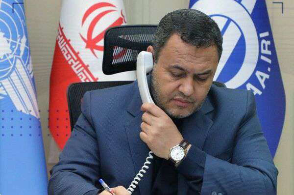 ارتباط تلفنی رئیس سازمان هواپیمایی کشوری با مردم