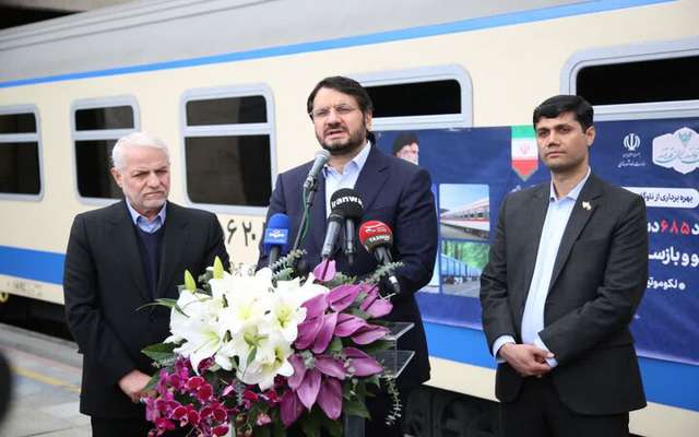 Iran Railways added ۶۸۵ rolling stocks to its fleet