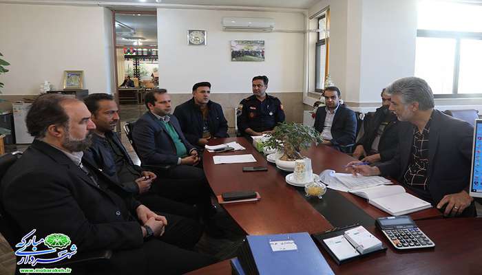 برگزاری جلسه ستاد مدیریت بحران شهرداری