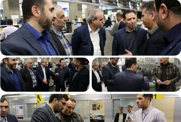 بازدید بازرسان سازمان بازرسی کشور از فرودگاه بین‌المللی مهرآباد